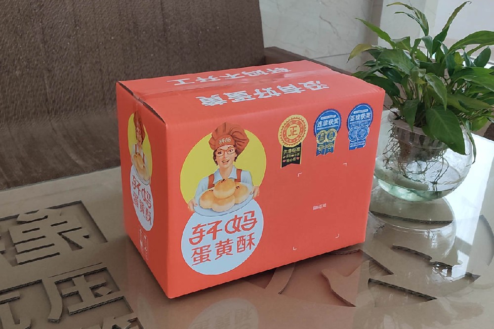 轩妈食品抗压纸箱